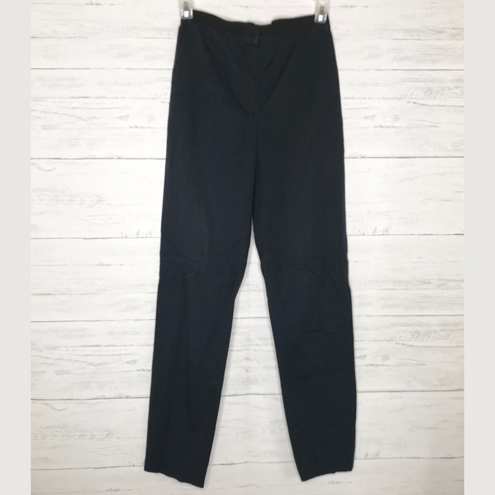 Dark Blue Slim Fit Trouser Pants